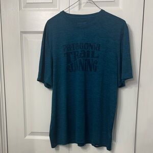 Patagonia Men's Teal Trail Tee
